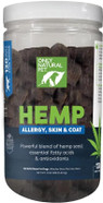 Only Natural Pet Allergy, Skin & Coat Hemp Soft Chews - Allergy Immune Bites for Dogs, Omega 3 Supplement, Hemp Oil - Calming Treats for Itchy Skin Relief, Hot Spot - (120 Count)