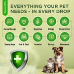Natural Herbal Supplement | Pet Antibiotic | Natural Antibiotics For Dogs | Antibiotics For Dogs | Natural Antibiotics For Cats | Antibiotic For Cats| 2 Oz