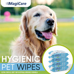 Magicare Pet Wipes 400 Pcs Dog Wipes 8X8 Inch Unscented Dog Paw Cleaner Wipes For Body, Ears, Face, And Skin Ultra Thick & Soft With Hypoallergenic Formula Ideal Pet Wipes For Dogs & Cats Magicare Pet Wipes 400 Pcs Dog Wipes 8X8 Inch Unscented Dog Paw Cleaner Wipes For Body, Ears, Face, And Skin Ultra Thick & Soft With Hypoallergenic Formula Ideal Pet Wipes For Dogs & Cats