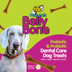 Fido Belly Bones For Dogs, 8 Yogurt Flavor Medium Dog Dental Treats (Made In Usa) - 8 Count Dog Treats For Medium Dogs - Plaque And Tartar Control For Fresh Breath, Digestive Health Support Fido Belly Bones For Dogs, 8 Yogurt Flavor Medium Dog Dental Treats (Made In Usa) - 8 Count Dog Treats For Medium Dogs - Plaque And Tartar Control For Fresh Breath, Digestive Health Support