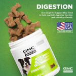 Gnc Pets Advanced Digestion Dog Supplements For All Dogs | 90 Ct Soft Chew Dog Digestive Supplements With Flaxseed And Probiotics | Chicken Flavor Dog Supplements For Digestive Support And Gut Health Gnc Pets Advanced Digestion Dog Supplements For All Dogs | 90 Ct Soft Chew Dog Digestive Supplements With Flaxseed And Probiotics | Chicken Flavor Dog Supplements For Digestive Support And Gut Health