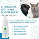 Moisturizing Eye Drops For Dogs And Cats With Hyaluronic Acid. Lubricating Relief Artificial Tears For Dry Irritated Eyes For Pets. Multidose, 15 Ml (0.50 Fl Oz) Moisturizing Eye Drops For Dogs And Cats With Hyaluronic Acid. Lubricating Relief Artificial Tears For Dry Irritated Eyes For Pets. Multidose, 15 Ml (0.50 Fl Oz)