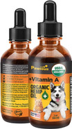 Hemp Oil for Dogs and Cats - USDA Organic, Large 2oz Bottle, Made in USA - Omega 3, 6 and 9, Vitamins A and E - Hip and Joint Support - Anxiety, Arthritis and Seizures Relief, Calming Aid