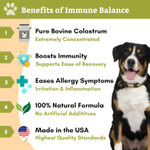 Wholistic Pet Organics: Bovine Colostrum For Dogs And Cats - 1 Oz - Organic Dog Immune Support Supplement For Allergy And Itch Relief - Colostrum Powder For Pets - Allergy Medication For Cats & Dogs Wholistic Pet Organics: Bovine Colostrum For Dogs And Cats - 1 Oz - Organic Dog Immune Support Supplement For Allergy And Itch Relief - Colostrum Powder For Pets - Allergy Medication For Cats & Dogs