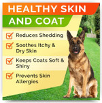 Strellalab Fish Oil Omega 3 Treats For Dogs (180 Treats) - Allergy & Itch Relief - Skin & Coat Supplement - Joint Health - Wild Alaskan Salmon Oil - Shedding, Itchy Skin Relief - Omega 3 6 9 - Epa&Dha Strellalab Fish Oil Omega 3 Treats For Dogs (180 Treats) - Allergy & Itch Relief - Skin & Coat Supplement - Joint Health - Wild Alaskan Salmon Oil - Shedding, Itchy Skin Relief - Omega 3 6 9 - Epa&Dha