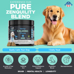 Googipet Hemp Calming Chews For Dogs - Separation Anxiety Relief For Dogs, Dog Calming Chews With Valerian Root, & Hemp, Non-Drowsy Dog Calming Treats - Helps Aid With Thunder, Shaking & Barking Googipet Hemp Calming Chews For Dogs - Separation Anxiety Relief For Dogs, Dog Calming Chews With Valerian Root, & Hemp, Non-Drowsy Dog Calming Treats - Helps Aid With Thunder, Shaking & Barking