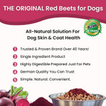 Olewo Original Red Beets For Dogs  Natural Dog Anti Itch, Dog Food Topper, Skin & Coat Support  Dehydrated Vegetables For Dogs, Dog Supplements & Vitamins, Toppers For Dogs, Fiber For Dogs, 5.5 Lbs