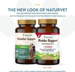Naturvet Bladder Support For Dogs Plus Cranberry | Supports Healthy Bladder Control & Normal Urination | 60 Time Release Chewable Tablets Naturvet Bladder Support For Dogs Plus Cranberry | Supports Healthy Bladder Control & Normal Urination | 60 Time Release Chewable Tablets
