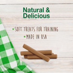 Nylabone Healthy Edibles Chewy Dog Treat Sticks Bacon & Cheese 12 Oz