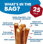 Best Bully Sticks All-Natural Premium 6 Inch Jumbo Bully Sticks For Large Dogs - Usa Baked & Packed - 100% Grass-Fed Beef - Single Ingredient Grain & Rawhide Free Dog Chews - 25 Pack Best Bully Sticks All-Natural Premium 6 Inch Jumbo Bully Sticks For Large Dogs - Usa Baked & Packed - 100% Grass-Fed Beef - Single Ingredient Grain & Rawhide Free Dog Chews - 25 Pack
