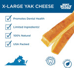 Best Bully Sticks Himalayan Yak Cheese For Dogs, X-Large 4 Pack - Natural Yak Chews For Dogs - Lactose Free Odor Free - Long Lasting Dog Chews Best Bully Sticks Himalayan Yak Cheese For Dogs, X-Large 4 Pack - Natural Yak Chews For Dogs - Lactose Free Odor Free - Long Lasting Dog Chews