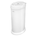 Ubbi Steel Diaper Pail, Odor Locking, No Special Bag Required, Award-Winning, Registry Must-Have, White Ubbi Steel Diaper Pail, Odor Locking, No Special Bag Required, Award-Winning, Registry Must-Have, White