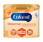 Enfamil Sensitive Baby Formula With Dha, Iron & Prebiotics To Help Support Brain & Immune Support. Lactose Sensitivity Infant Formula Inspired By Breast Milk, Non-Gmo, Powder Can, 19.5 Oz Enfamil Sensitive Baby Formula With Dha, Iron & Prebiotics To Help Support Brain & Immune Support. Lactose Sensitivity Infant Formula Inspired By Breast Milk, Non-Gmo, Powder Can, 19.5 Oz