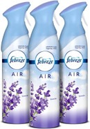 Febreze Air Effects Air Refresher Spray, Lavender Scent, 300 ML (Pack of 3)