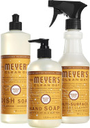 Mrs. Meyer'S Kitchen Set Dish Soap | Hand Soap | Multi-Surface Cleaner, 3 Ct (Orange Clove)