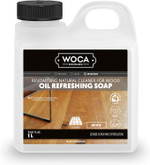 Woca Denmark Oil Refreshing Soap White 1L, Concentrated Rejuvenator For Oiled Or Waxed Wood. Food Contact Safe, Plant Based, Made For Floors And Furniture Woca Denmark Oil Refreshing Soap White 1L, Concentrated Rejuvenator For Oiled Or Waxed Wood. Food Contact Safe, Plant Based, Made For Floors And Furniture