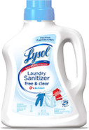 Lysol Laundry Sanitizer Additive, Free & Clear, Free From Fragrance And Dyes, 0% Bleach Laundry Sanitizer, Bacteria-Causing Laundry Odor Eliminator, Unscented, 90 Fl Oz (Pack Of 1) - Package May Vary Lysol Laundry Sanitizer Additive, Free & Clear, Free From Fragrance And Dyes, 0% Bleach Laundry Sanitizer, Bacteria-Causing Laundry Odor Eliminator, Unscented, 90 Fl Oz (Pack Of 1) - Package May Vary