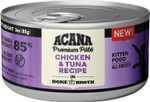 Acana Premium Pate Wet Cat Food For Kittens, High Protein Chicken And Tuna In Bone Broth Recipe, 3 Oz (Case Of 24) Acana Premium Pate Wet Cat Food For Kittens, High Protein Chicken And Tuna In Bone Broth Recipe, 3 Oz (Case Of 24)