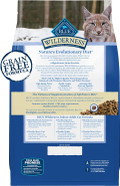 Blue Buffalo Wilderness Natural Adult Dry Cat Food Indoor Cats, High-Protein & Grain-Free, Chicken, 5-Lb. Bag Blue Buffalo Wilderness Natural Adult Dry Cat Food Indoor Cats, High-Protein & Grain-Free, Chicken, 5-Lb. Bag