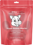 Happy Healthy Muscles Supplement For Cats - Grass-Fed Beef Protein Powder - Collagen & Amino Acid-Rich - Pure Beef Isolate - Suitable For All Life Stages - Unflavored, Non-Gmo - 10.58 Oz