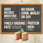 Merrick Purrfect Bistro Grain Free Premium Soft Canned Pate Adult Wet Cat Food, High Protein Salmon Recipe - (Pack Of 24) 3 Oz. Cans Merrick Purrfect Bistro Grain Free Premium Soft Canned Pate Adult Wet Cat Food, High Protein Salmon Recipe - (Pack Of 24) 3 Oz. Cans