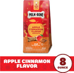 Milk-Bone Limited Edition Apple Cinnamon Flavor Biscuit Dog Treats, 8 Ounce