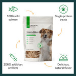 Ultimate Pet Nutrition Nutra Bites Freeze Dried Raw Single Ingredient Training Treats Food Topper For Dogs, 4 Ounces, Wild Salmon Ultimate Pet Nutrition Nutra Bites Freeze Dried Raw Single Ingredient Training Treats Food Topper For Dogs, 4 Ounces, Wild Salmon