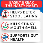 Bark&Spark No Poo Treats - Prevent Dog Poop Eating - Coprophagia Treatment - Stool Eating Deterrent - Probiotics & Enzymes - Digestive Health + Breath Aid - Made In Usa - (120 Ct - Chicken) Bark&Spark No Poo Treats - Prevent Dog Poop Eating - Coprophagia Treatment - Stool Eating Deterrent - Probiotics & Enzymes - Digestive Health + Breath Aid - Made In Usa - (120 Ct - Chicken)