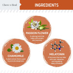 Calming Chews For Dogs - 60 Anxiety Relief Treats For Fireworks, Thunder, And Storms - Natural Dog Calming Treats For Large And Small Breeds With Thiamine, L-Tryptophan, Ginger, And Melatonin Calming Chews For Dogs - 60 Anxiety Relief Treats For Fireworks, Thunder, And Storms - Natural Dog Calming Treats For Large And Small Breeds With Thiamine, L-Tryptophan, Ginger, And Melatonin