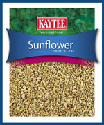 Kaytee Sunflower Hearts & Chips Wild Bird Food For Cardinals, Chickadees, Finches, Goldfinches, Grosbeaks, Nuthatches, And Titmice, 14 Lb