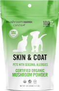 Om Mushroom Matrix Pet - Canine | Skin & Coat | Usa Grown Human-Grade Organic Mushroom Powder Pet Supplement | Seasonal Allergy Skin & Coat Support For Dogs & Cats | 100 Grams, 3.5 Oz Om Mushroom Matrix Pet - Canine | Skin & Coat | Usa Grown Human-Grade Organic Mushroom Powder Pet Supplement | Seasonal Allergy Skin & Coat Support For Dogs & Cats | 100 Grams, 3.5 Oz