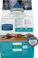 Blue Buffalo Wilderness Natural High-Protein Dry Food For Adult Dogs, With Wholesome Grains, Salmon, 28-Lb Bag Blue Buffalo Wilderness Natural High-Protein Dry Food For Adult Dogs, With Wholesome Grains, Salmon, 28-Lb Bag
