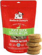 Stella & Chewy'S Freeze Dried Raw Dinner Patties  Grain Free Dog Food, Protein Rich Duck Duck Goose Recipe  14 Oz Bag