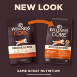 Wellness Core Digestive Health Dry Dog Food With Wholesome Grains, Highly Digestible, For Dogs With Sensitive Stomachs, Made In Usa With Real Chicken (Adult, 24-Pound Bag) Wellness Core Digestive Health Dry Dog Food With Wholesome Grains, Highly Digestible, For Dogs With Sensitive Stomachs, Made In Usa With Real Chicken (Adult, 24-Pound Bag)