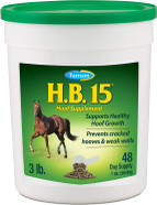 Farnam Hb 15 Hoof Supplement, Supports Healthy Hoof Growth 7 Pound, 112 Day Supply