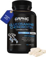 Orphic Nutrition Glucosamine Chondroiting Msm 2100Mg (90 Caps) - Joint Support Supplement For Men & Women* - Supports Joint Cartilage & Mobility