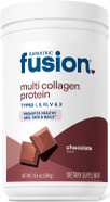 Bariatric Fusion Chocolate Multi Collagen Protein Powder | Hydrolyzed Collagen Peptides Powder Plus Joint Support Complex Of Msm And Glucosamine | Type 2 | Dairy, Gluten & Soy Free | 30 Servings