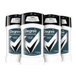 Degree Men UltraClear Antiperspirant Deodorant Black + White 4 count 72-Hour Sweat & Odor Protection Antiperspirant For Men With MotionSense Technology 2.7 oz