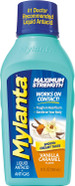Mylanta Antacid And Gas Relief, Maximum Strength Formula, Vanilla Caramel Flavor, 12 Fluid Ounce
