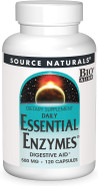 Source Naturals Essential Enzymes 500Mg Bio-Aligned Multiple Enzyme Supplement Herbal Defense For Digestion, Gas, Constipation & Bloating Relief - Supports A Strong Immune System - 60 Capsules Source Naturals Essential Enzymes 500Mg Bio-Aligned Multiple Enzyme Supplement Herbal Defense For Digestion, Gas, Constipation & Bloating Relief - Supports A Strong Immune System - 60 Capsules