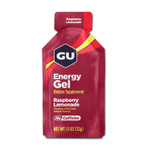 Gu Energy Original Sports Nutrition Energy Gel, 8-Count, Vegan, Gluten-Free, Kosher, And Dairy-Free On-The-Go Energy For Any Workout, Raspberry Lemonade