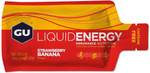 Gu Energy Liquid Energy Gel With Complex Carbohydrates, Vegan, Gluten-Free, And Dairy-Free On-The-Go Energy For Any Workout, 12 Count, Strawberry Banana