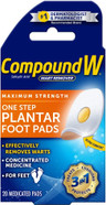 Compound W Maximum Stregth One Step Plantar Foot Pads 20 Ea Compound W Maximum Stregth One Step Plantar Foot Pads 20 Ea