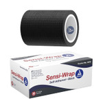 Dynarex Sensi-Wrap Bandage Rolls Are A Self-Sticking Wrap Provides Stay In Place Compression. Great For Tough To Wrap Areas Of The Body, Over A Bandage Or Tattoo. Black, 2 X 5 Yds, 1 Box Of 36 Rolls