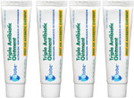 (4 Pack) Globe Triple Antibiotic First Aid Ointment, 1 Oz, First Aid Antibiotic Ointment, 24-Hour Infection Protection, Wound Care Treatment For Minor Scrapes, Burns And Cuts (4 Pack) Globe Triple Antibiotic First Aid Ointment, 1 Oz, First Aid Antibiotic Ointment, 24-Hour Infection Protection, Wound Care Treatment For Minor Scrapes, Burns And Cuts