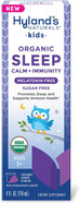 Hyland'S Kids - Melatonin-Free Organic Sleep Calm + Immunity Liquid, Sugar-Free, Promotes Sleep & Supports Immune Health, Ages 2+, Grape Flavor, 4 Fl. Oz Hyland'S Kids - Melatonin-Free Organic Sleep Calm + Immunity Liquid, Sugar-Free, Promotes Sleep & Supports Immune Health, Ages 2+, Grape Flavor, 4 Fl. Oz