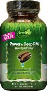 Irwin Naturals Power To Sleep Pm - 120 Liquid Soft-Gels - With Melatonin, Gaba, Ashwagandha, Valerian Root & L-Theanine - 60 Servings