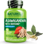 Naturelo Ashwagandha Organic Root Powder - Natural Herbs Supplement For Fatigue, Stress Relief, Mood Enhancer - With Black Pepper Extract - 90 Vegan Capsules Naturelo Ashwagandha Organic Root Powder - Natural Herbs Supplement For Fatigue, Stress Relief, Mood Enhancer - With Black Pepper Extract - 90 Vegan Capsules