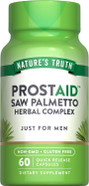 Nature'S Truth Prostate Support Supplement | 60 Capsules | Saw Palmetto Herbal Complex | Non-Gmo And Gluten Free Prostaid Nature'S Truth Prostate Support Supplement | 60 Capsules | Saw Palmetto Herbal Complex | Non-Gmo And Gluten Free Prostaid