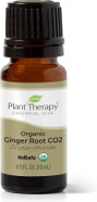Plant Therapy Organic Ginger Root Co2 Essential Oil 10 Ml (1/3 Oz) 100% Pure, Undiluted, Natural Aromatherapy Plant Therapy Organic Ginger Root Co2 Essential Oil 10 Ml (1/3 Oz) 100% Pure, Undiluted, Natural Aromatherapy